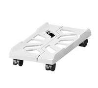 Computer Stand - Host Bracket for Desktop Computers | Ventilated Mobile CPU Holder | PC Floor Trolley | Computer Stand with Wheels | PC Shelf | CPU Holder Sot