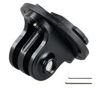 Computer Stem Mount,Front Light Conversion Seat - Out Front Mount, Stem Extender, Bicycles Edge Mount, Multifunctional for Computer, Flashlight, Camera