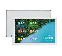 Computer Temp Monitor 5 Inch, IPS USB C Mini Screen Real Time CPU GPU RAM Sensor Display with Custom Software and Type C Connection for Desktop PC White 1 Pack