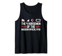Computer The 4 Horsemen of The Modern APOCAL YPSE Coder Tank Top