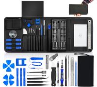 Computer Tool kit,Laptop screwdriver kit,91 PC Precision screwdriver set with spudger tweezers Electronics Repair Tools kit for iPhone/macbook/ps4/ps5/xbox switch controller,Eyeglass,Tablet,Smartphone