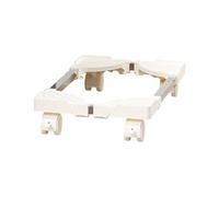 Computer Tower Stand, Adjustable Mobile CPU Holder PC Tower Stand with Rolling Caster Wheels, Pc Floor Riser Stand B
