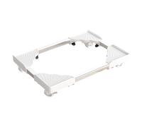 Computer Tower Stand - Waterproof Pc Stand | Portable Printer Cart, Cpu Storage Rolling Pc, Adjustable Metal Frame, Underdesk Chassis Support for Meeting Room Study Apartment Washing Machine