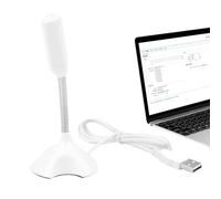Computer USB Microphone - Condenser Desktop Microphones, Plug And Play Audio Device | Studio Quality Sound Mics With Noise Reduction, USB Voice Recording Microphone