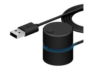 Computer Volume Control Knob - Precise Adjustment Button Extended Cable - Volume Control Knob,for PC Computer Desktop Audio Game Home Indoor Study Music Office Work