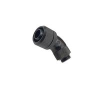 Computer Water Cooling 45 Degree Angled Metal Elbow High Pressure Thread 9.5x12.7mm / 9.5x16mm Pipe Accessories Space Saving Computer Cooling Fitting