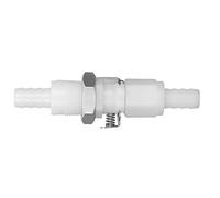 Computer Water Cooling Quick Connector, Two - Ends Disconnectable Fitting, POM Quick Release Coupling with Check Valve, 85mm Length for PC Liquid Cooling Systems (Pagoda outer diameter 9.25mm)