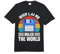 Computer When 1.44 MB Ruled The World Funny Coder Comfort Colors Adult Heavyweight T-Shirt