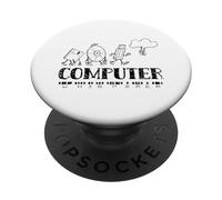 Computer Whisperer Coding Coder Programming Programmer PopSockets Adhesive PopGrip