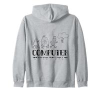 Computer Whisperer Coding Coder Programming Programmer Zip Hoodie