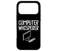 Computer Whisperer Funny IT Tech Geek Support Humor Nerd Case for iPhone 17 Pro Max