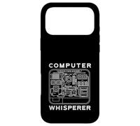 Computer Whisperer Hardware Motherboard Circuit Case for iPhone 17 Pro Max