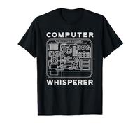 Computer Whisperer Hardware Motherboard Circuit T-Shirt