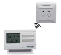 COMPUTHERM Q7RF Wireless Programmable Room Thermostat, Temperature Thermometer, Portable, Economy & Comfort Mode