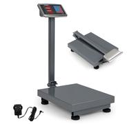 Computing Digital Platform Scale Floor Platform Scale w/Price Calculator COSTWAY Silver One Size