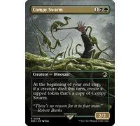 Compy Swarm (Borderless Art) | Jurassic World Collection