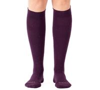 Comrad Premium Cotton Knee High Socks - 15-20mmHg Graduated Compression Socks - Soft & Breathable, Unisex, Potent, Medium