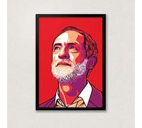 Comrade - Jeremy Corbyn - A3 Icon Print by Rogues' Gallery