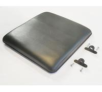 Rollator seat Cushion,Replacement seat for rollator Walker, Padded Seat with Brackets W/Pocket,14" *12.8" .Rollator Universal Replacement Parts.(1Ea Black)