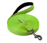 COMSLE Long Leads for Dog Training, 3m/5m/10m/15m/20m Strong Extra Long Line Dogs Lead with Handle, Light Nylon Puppy Training Lead Dog Leash for Pet Recall Tracking Obedience Camping Play Outdoor