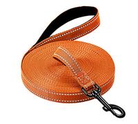 COMSLE Long Leads for Dog Training, 3m/5m/10m/15m/20m Strong Extra Long Line Dogs Lead with Handle, Light Nylon Puppy Training Lead Dog Leash for Pet Recall Tracking Obedience Camping Play Outdoor