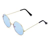 Comtervi Round Retro John Lennon Vintage Sunglasses Metal Frame Round Glasses Outdoor Glasses for Women and Men