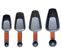 COMTIM Dog Food Scoop - Dog Food Measuring Cup Pet Food Scoop for Dog Cat, (Dog food Scoop Set Includes 1 Cup, 1/2 Cup, 1/3 Cup, 1/4 Cup)