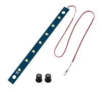 COMTREE 24V LED Light Board Replacement for Flashforge Adventurer 5M/ 5M Pro 3D Printer,7Pcs Lamp Beads with Cable Flexible Bright White Lighting Strip