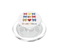 Comunidad Valenciana Coquette Bow Girls PopSockets PopGrip for MagSafe