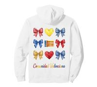 Comunidad Valenciana Coquette Bow Girls Pullover Hoodie