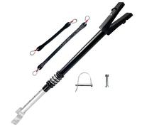 COMVERIX Transom Saver for Outboard Motor Wide Compatibility for Boat Trailers Adjustable Motor Support Bracket with Shock Absorption, Hot-Dip Galvanized and Powder-Coated Rust Prevention