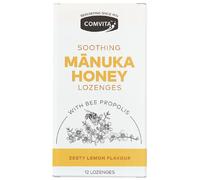 Comvita Propolis Lemon & Honey Lozenges 12 Lozenges