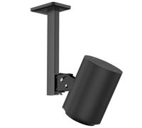 ComVome Ceiling Mount for Sonos Era 100 / Era 100 SL Speaker Mount - Adjustable Tilt +15°/-30° & Swivel ±90°for Sonos Era 100 Ceiling Mount Bracket for Better Sound, Black