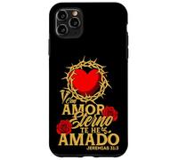 Con amor eterno te he amado, versículo Jeremías 31:3 Case for iPhone 11 Pro Max