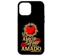 Con amor eterno te he amado, versículo Jeremías 31:3 Case for iPhone 12 Pro Max