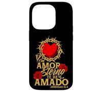 Con amor eterno te he amado, versículo Jeremías 31:3 Case for iPhone 14 Pro
