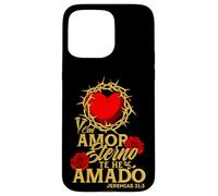 Con amor eterno te he amado, versículo Jeremías 31:3 Case for iPhone 15 Pro Max