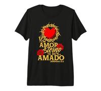 Con Amor eterno te he Amado, versículo Jeremías 31:3 Premium T-Shirt