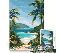 Con Dao Island Vietnam Puzzles for Teenagers 1000 Pieces Strong Memory, Firm Joint, Joyful Challenge, Wall Art (38x26cm)