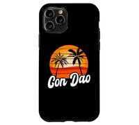 Con Dao Retro Sunset Design Vietnamese Beach Case for iPhone 11 Pro