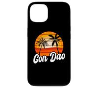 Con Dao Retro Sunset Design Vietnamese Beach Case for iPhone 13