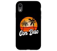 Con Dao Retro Sunset Design Vietnamese Beach Case for iPhone XR