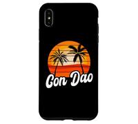 Con Dao Retro Sunset Design Vietnamese Beach Case for iPhone XS Max