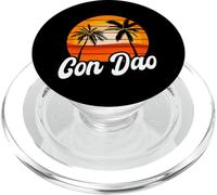 Con Dao Retro Sunset Design Vietnamese Beach PopSockets PopGrip for MagSafe