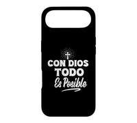 Con Dios Todo Es Posible - Christian Jesus Faith Love Cross Case for iPhone Air