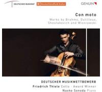 Friedrich Thiele/Sonoda – Con Moto: Brahms, Dutilleux, Shostakovich & Wieniawski – Walter Genuin