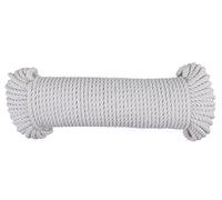 Con: P Cotton Cord 5 mm x 50 m/UV Resistant, Pack of 1, Natural White, B34181