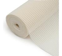 Con-Tact Brand Beaded Grip Durable Adhesive Non-Slip Shelf and Drawer Liner, 12" x 20', White