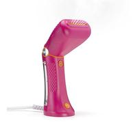 Conair Extreme Steam Handheld Clothes Steamer, 90ml detachable water tank, Fast 35 second heat up, Lightweight Travel Garment Steamer, Worldwide Use, Pink, GSC24PKU, UK PLUG