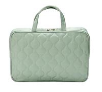 Conair Weekender-Toiletry Travel Bag-Makeup Organizer, Sage Green, 1 Count (Pack of 1)
